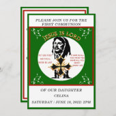 Eerste communie kaart (Voorkant / Achterkant)