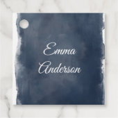 Eerste Communie, marinedoop en goud Elegant Bedankjes Labels (Voorkant)