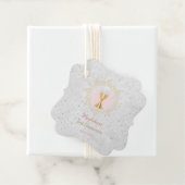 Eerste communie meisje bedankjes labels (In situ)