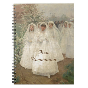 Eerste communie notitieboek