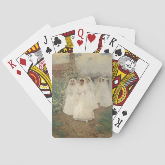 Eerste communie pokerkaarten (Achterkant)