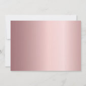 Eerste Communie roze foto dank u kaart (Achterkant)