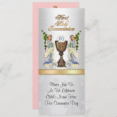 Eerste communie uitnodiging  (Voorkant / Achterkant)