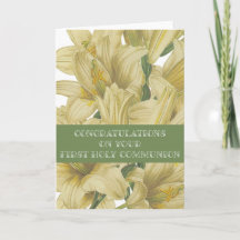 Eerste Communiekaart gefeliciteerd