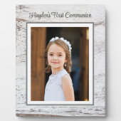 Eerste communiqué dag! Aangepaste foto-tabletop pl Fotoplaat (Voorkant)