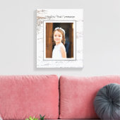 Eerste communiqué dag! Aangepaste fotocanvas Canvas Afdruk (Insitu (Woonkamer))