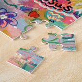 Eerste communiqué Gift Puzzle Legpuzzel (Zijkant)