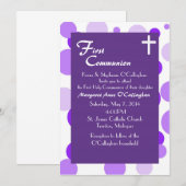 Eerste communiqué - Girl Kaart (Voorkant / Achterkant)