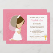 Eerste communiqué kaart (Voorkant / Achterkant)