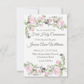 Eerste communiqué kaart (Voorkant)