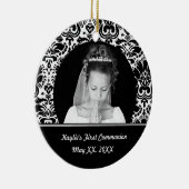 Eerste communiqué keramisch ornament (Rechts)