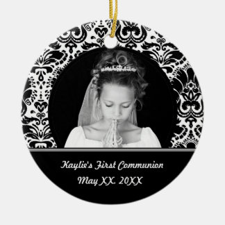 Eerste communiqué keramisch ornament