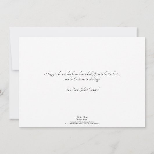 Eerste communiqué Uitnodiging: Eucharistisch in al Kaart (Achterkant)