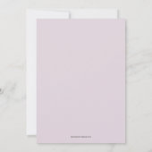 Eerste communiqué van de roze Floral (Achterkant)