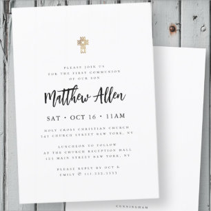 Eerste communiqué voor zijn moderne minimalistisch kaart