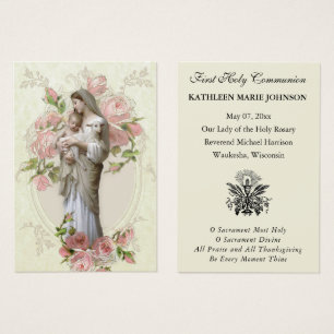 Eerste communistische katholieke herinnering Heili Visitekaartje