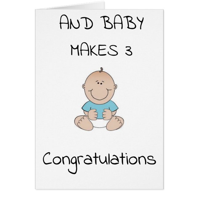 ***EERSTE CONGRATEN*** EN BABY MAAKT DRIE!!!! (Voorkant)