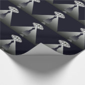 Eerste contact / Alien ontvoering Cadeaupapier (Hoek)