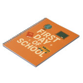 Eerste dag notitieboek (Linkerzijde)