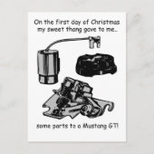 Eerste dag Rednek Briefkaart (Voorkant)