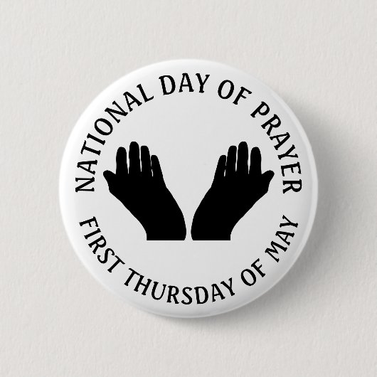 Eerste dag van de Button van de religieuze feestda (Voorkant)