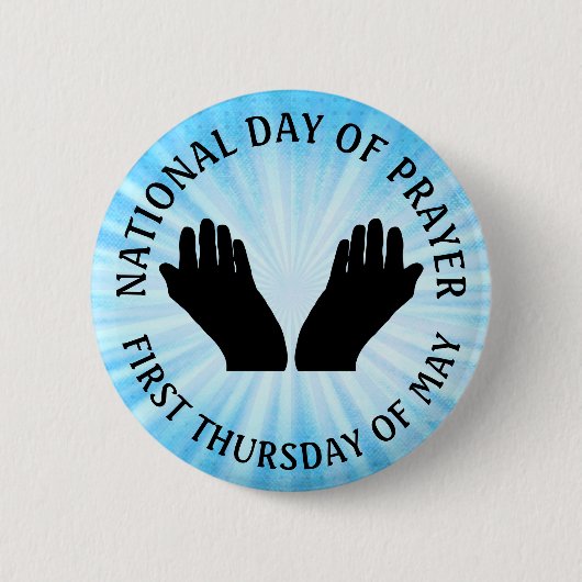 Eerste dag van de Button van de religieuze feestda (Voorkant)