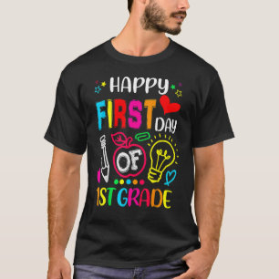 Eerste dag van de eerste klas van de school t-shirt