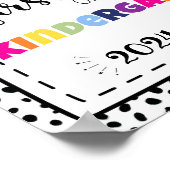 eerste dag van de kleuterschool foto prop bord poster (Hoek)