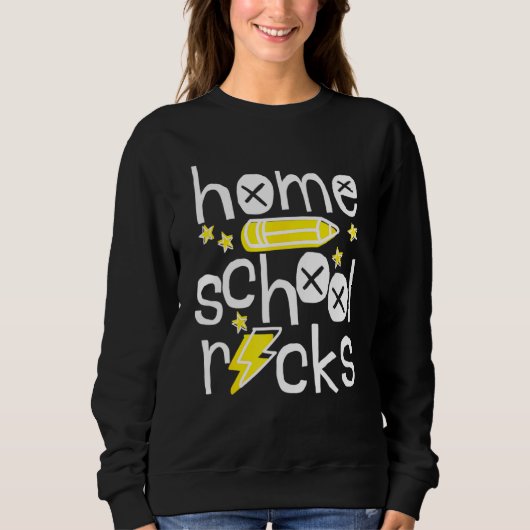 Eerste dag van de leerkracht Homeschool Trui (Voorkant)