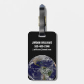 Eerste dag van de lente op het noordelijk halfrond bagagelabel (Achterkant verticaal)