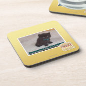 Eerste dag van de school bier onderzetter (Linkerzijde)