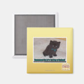 Eerste dag van de school magneet (Voorkant / Achterkant)