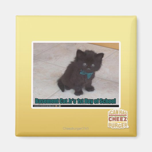 Eerste dag van de school magneet (Voorkant)