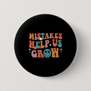 Eerste dag van de school Terug naar de schoolfoute Ronde Button 5,7 Cm
