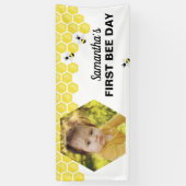 Eerste dag van de verjaardag van de Banner Honeyco (Verticaal)