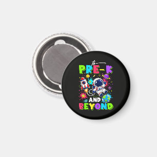 Eerste dag van pre-K ruimtevaarder ruimte terug na Magneet