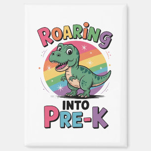 Eerste dag van Pre-K terug naar school  Magneet