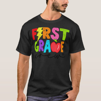 Eerste dag van team van de eerste klas t-shirt