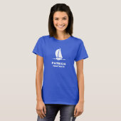 Eerste datum (aanpasbaar) t-shirt (Voorkant volledig)