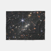 Eerste Deep Field of Universe van James Webb Fleece Deken (Voorkant (Horizontaal))