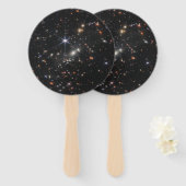 Eerste Deep Field of Universe van James Webb Handwaaier (Voorkant en achterkant)