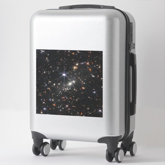 Eerste Deep Field of Universe van James Webb Sticker (Koffer)