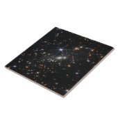 Eerste Deep Field of Universe van James Webb Tegeltje (Zijkant)