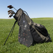 Eerste Deep Field van het heelal van James webb Golfhanddoek (Groen)