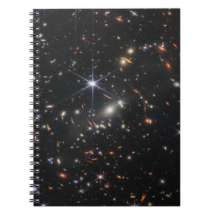 Eerste Deep Field van het heelal van James webb Notitieboek