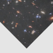 Eerste Deep Field van het heelal van James Webb Tissuepapier (Detail)
