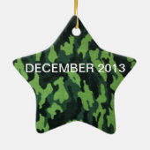 "EERSTE DEER"-versiering Keramisch Ornament (Achterkant)