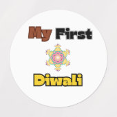 Eerste Diwali ( Stickers) Labels (Design 1)