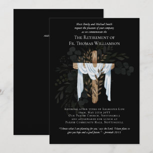 Eerste dominee Deacon Minister Retirement Invites