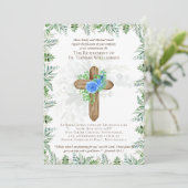 Eerste dominee Deacon Minister Retirement Invites (Staand voorkant)